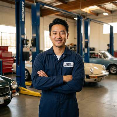 天美首席改装技师陈志远