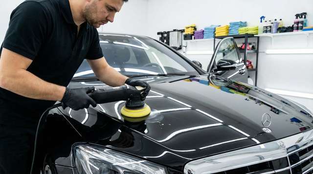 天美汽车美容视频