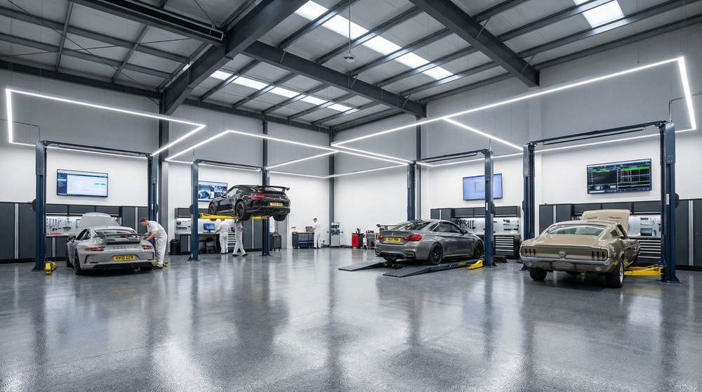 天美修车改装工作室